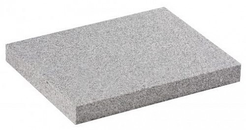 Rectangular Tablet shown in Imperial White Granite